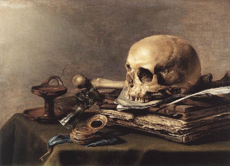 CLAESZ, Pieter Vanitas Still-Life gd china oil painting image